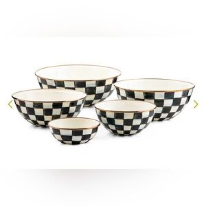 Mackenzie-Childs Courtly Check Everyday
Bowl (set of 3)